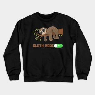 lazy sloth mode on vintage Crewneck Sweatshirt